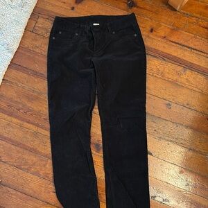 J.Crew Black Corduroy Pants